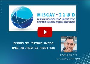 המבצע הישראלי נגד החות'ים נועד לפצות על הזנחה של שנים